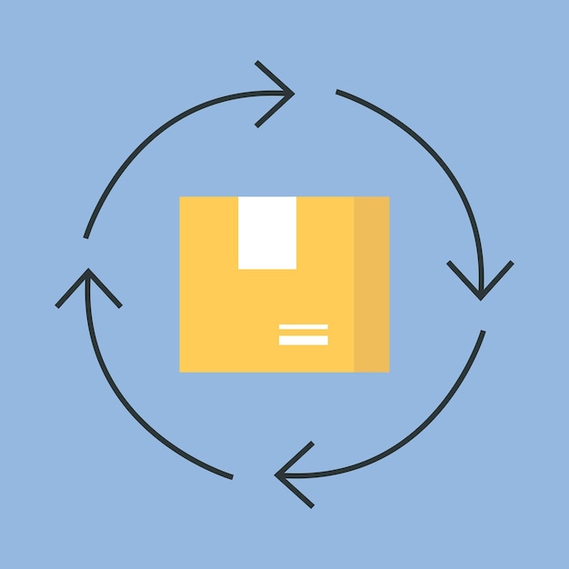 the package box delivery unloading to the door mail worldwide delivery sender recipient