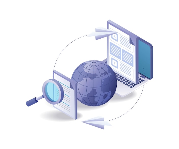 The process of transferring data between worlds