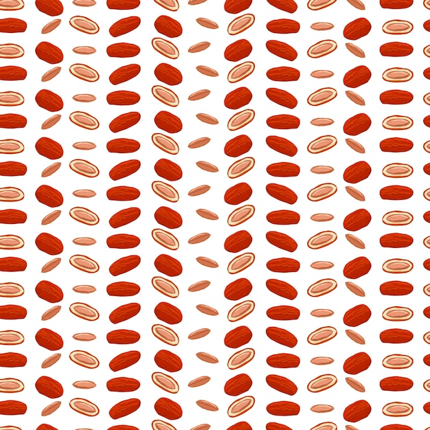 Theme big colored seamless date fruit pattern type of wallpaper for walls Seamless pattern consisting of collection date fruit accessory at wallpaper Wallpaper from seamless date fruit pattern