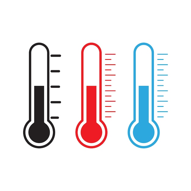 Thermometer vector Thermometer for testing the temperature