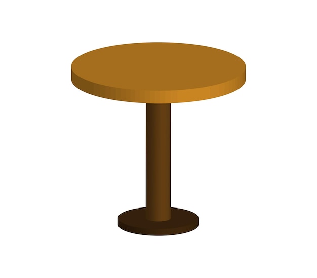 Three-dimensional round table