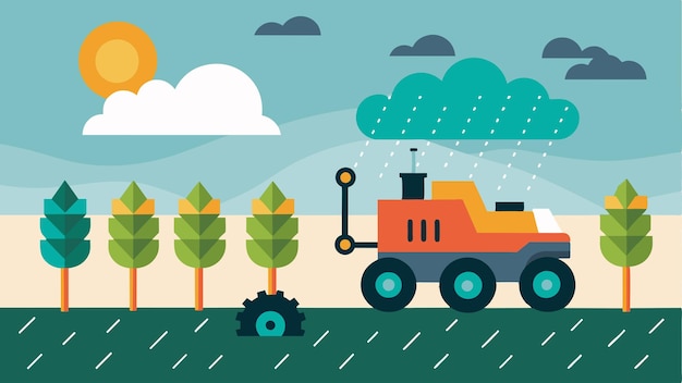 Through machine learning algorithms autonomous tillers can adapt to changing weather patterns and