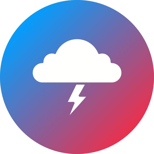 thunder icon vector image can be used for vikings