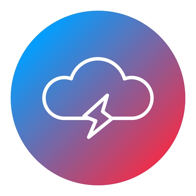 thunderbolt icon vector image can be used for battery and power