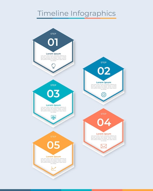 timeline infographic design marketing icon diagram business data visualization with steps or process