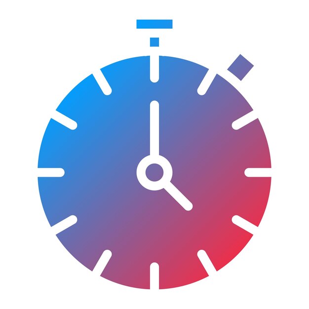 Timer icon vector image Can be used for Laundry