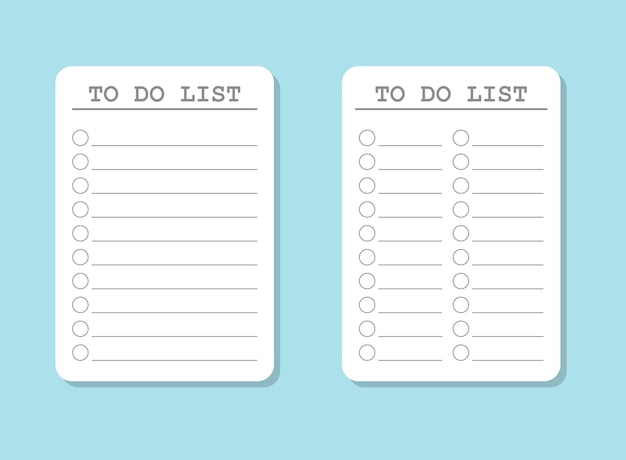 To do list or planning icon in flat style Paper sheet with clipboard vector illustration on isolated background Checkbox plan sign business concept