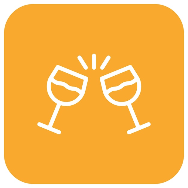 Toast Vector Icon Design Illustration