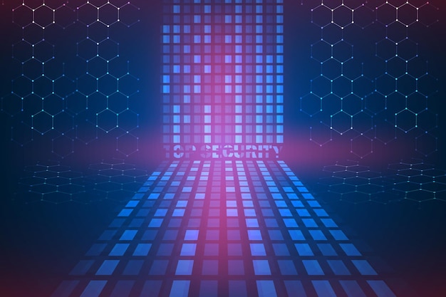 top security backdrop abstract background.