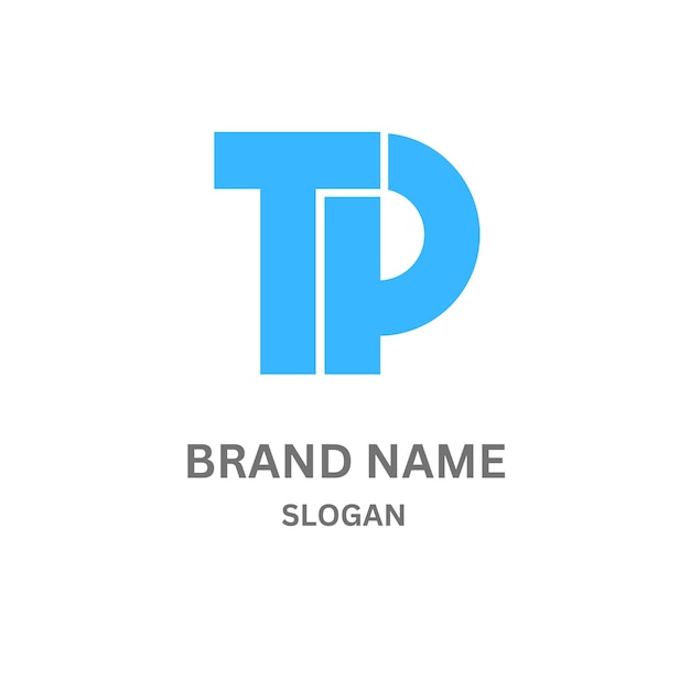 TP420 letter TP logo design