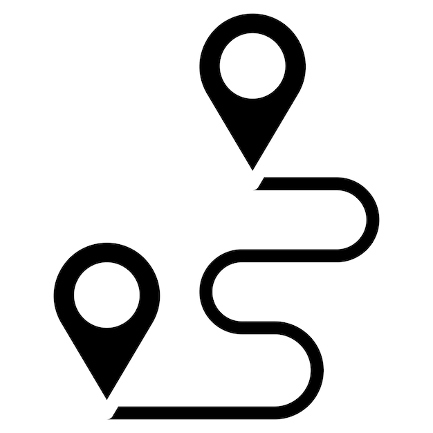track map icon vector image can be used for track and field