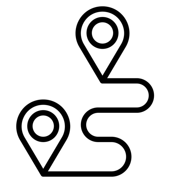 track map icon vector image can be used for track and field