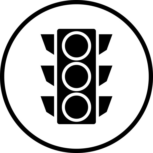 traffic control icon style