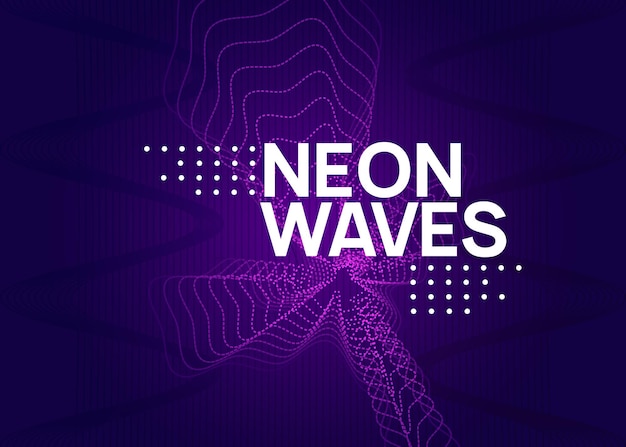 Trance-tapahtuma. Energiaesityksen bannerisuunnittelu. Dynaaminen nestemäinen muoto ja viiva. Neon trance -tapahtumalehtinen. Tekno-DJ-bileet. Elektro-tanssimusiikki. Elektroninen ääni. Klubin festivaalijuliste.