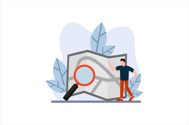 Travel Holiday Flat Design Illustration