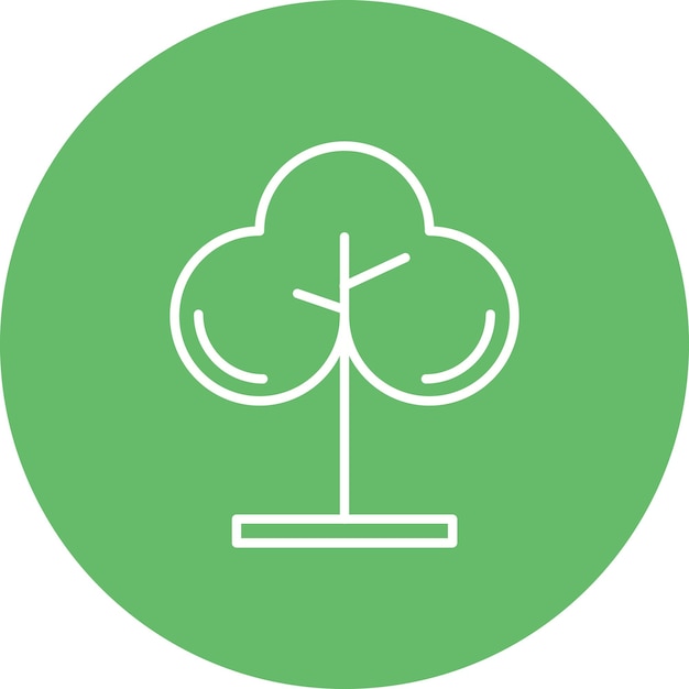 Tree icon vector image Can be used for Spring
