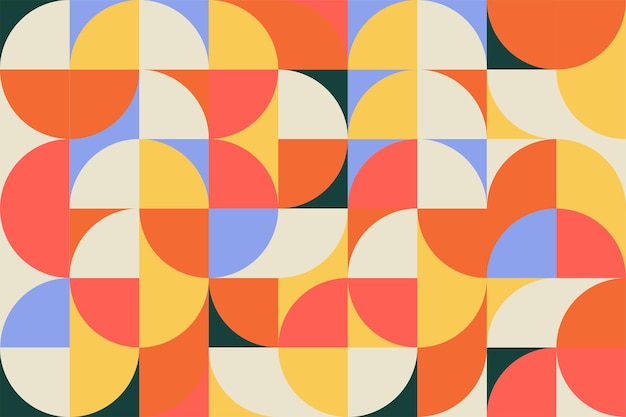 Trendy abstract decorative background Vector illustration