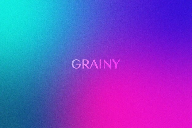 Trendy abstract grainy gradient background in bright neon colors