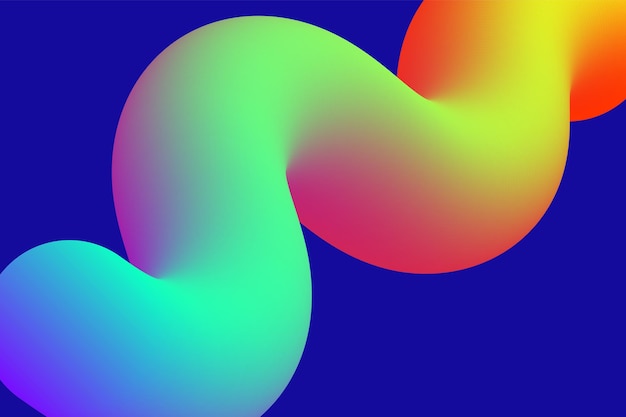 Trendy Blend Art Background