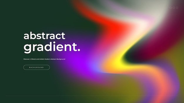 Trendy gradient background colorful abstract