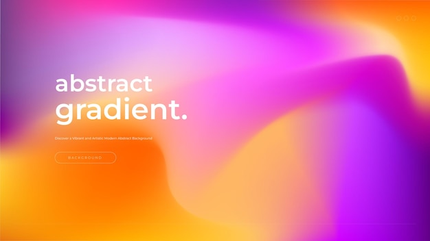 Trendy gradient background colorful abstract