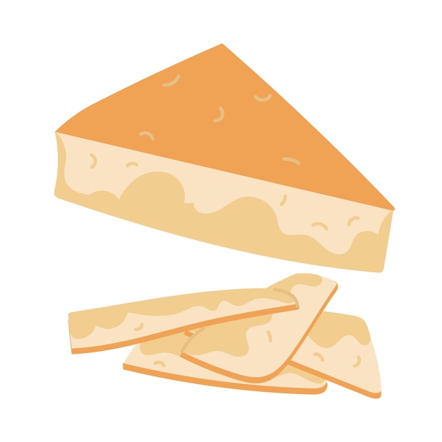 triangular piece of parmesan cheese thin slices slice of triangular cheese is whole Hard delicious