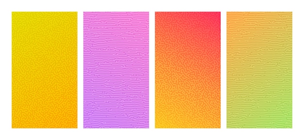 turing reaction colorful background