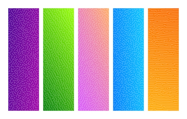 turing reaction colorful background