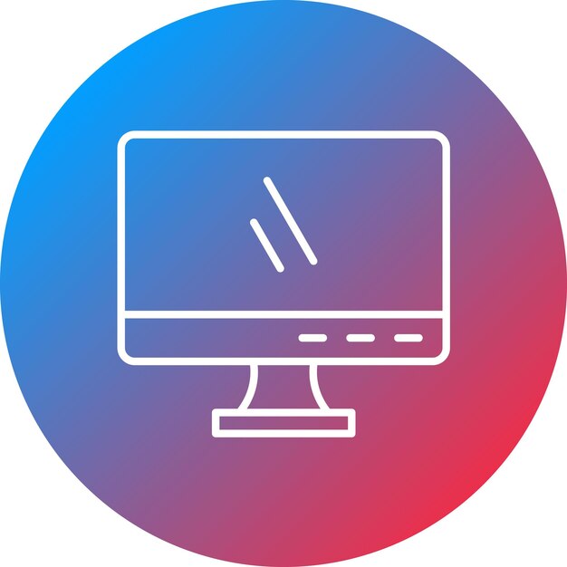 TV Monitor icon vector image Can be used for Hotel Management