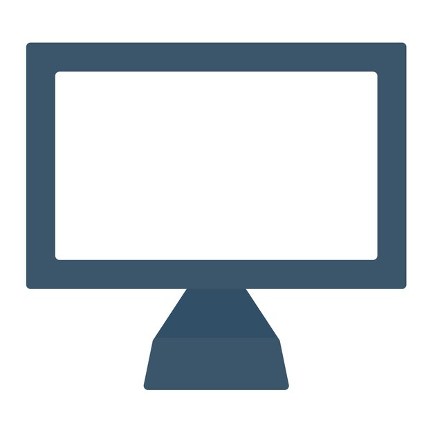 TV Monitor Vector Illustration