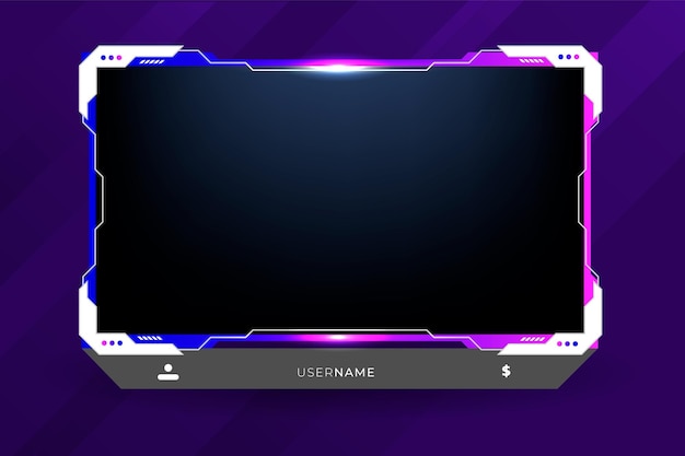 Twitch-striimin yläpaneeli facecam-yläpaneeli offline pian alkamassa Twitch-paneelit