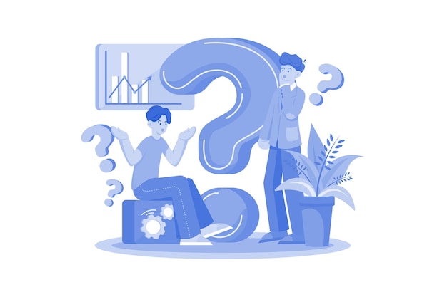 Two Guys Think About A Question