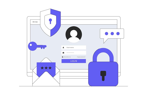twostep verification template otp authentication password onetime password for secure website