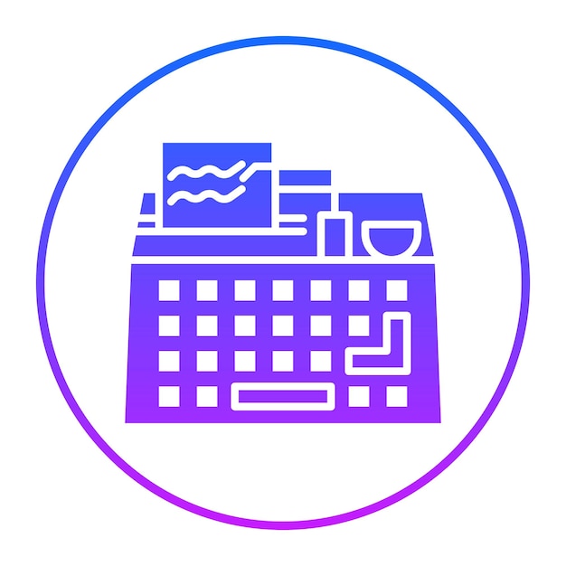 Typewriter Vector Illustration