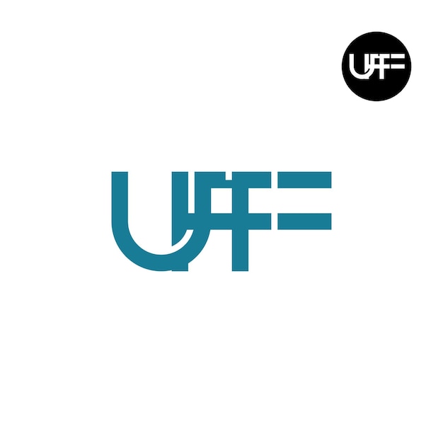 UFF Logo Letter Monogram Design