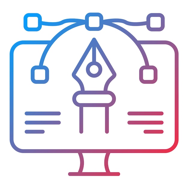 UI Design icon vector image Can be used for Computer Programming