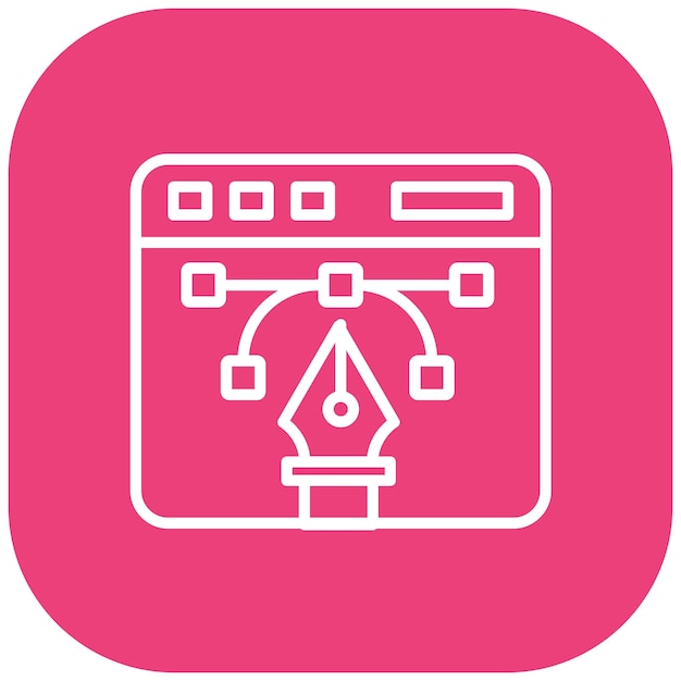 UI Design Vector Illustration Style