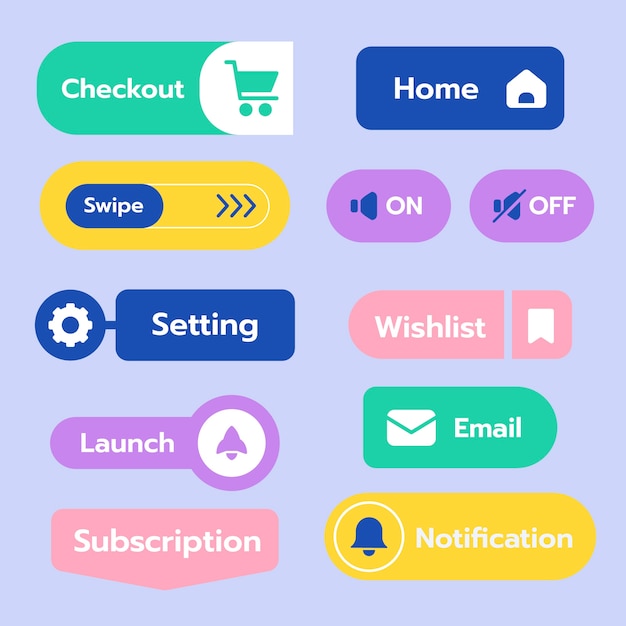 Ui/ux  element set