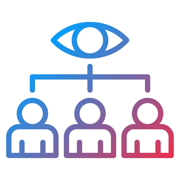 Unified Vision icon vector image Can be used for Teamwork