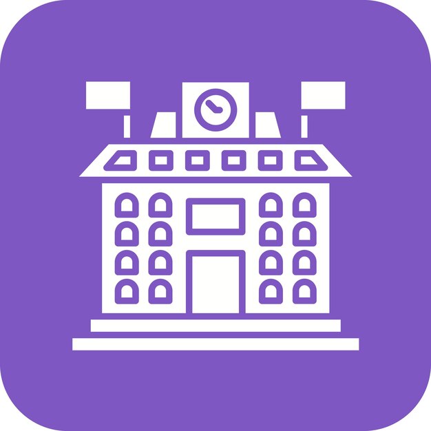 University icon vector image Can be used for University