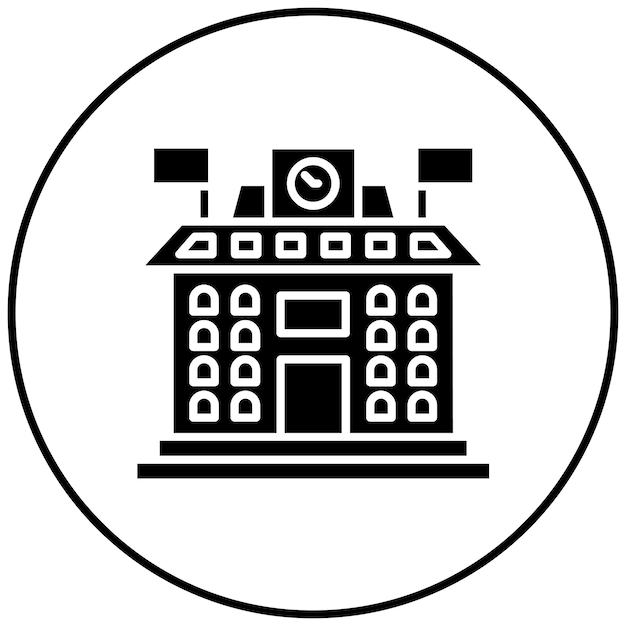 University icon vector image Can be used for University