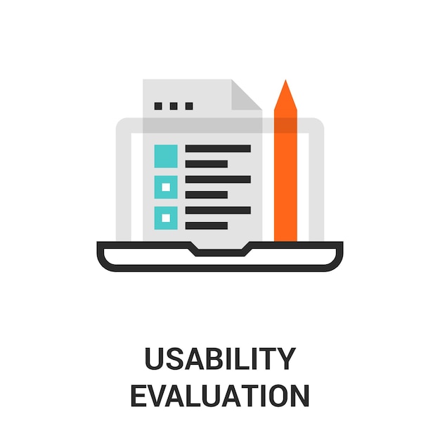 Usability evaluation icon