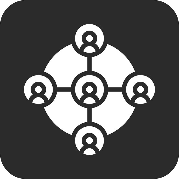 user connection vector icon illustration of web hosting iconset