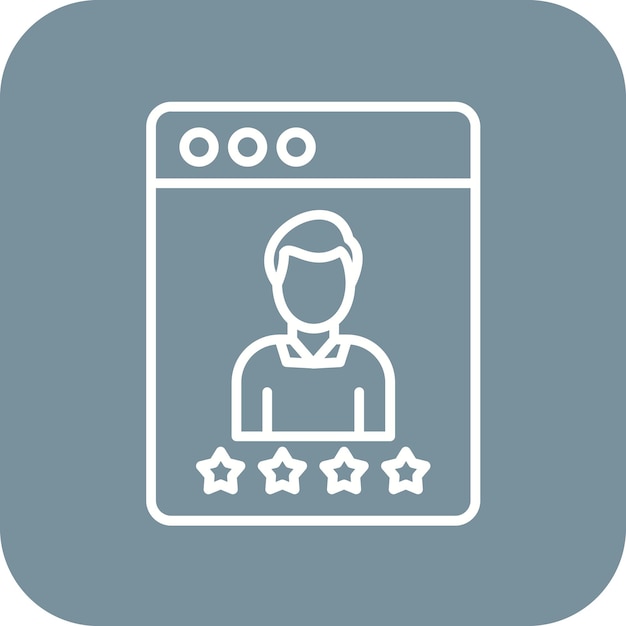 User Experience icon vector image Can be used for No Code