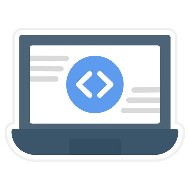 user experience testing line illustration
