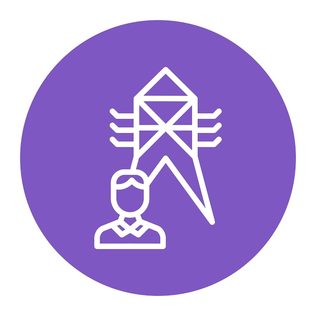 user power icon vector image can be used for new media