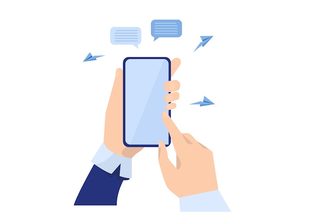 using a smartphone blank screen for product design