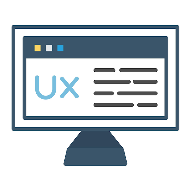 UX Design Vector Illustration