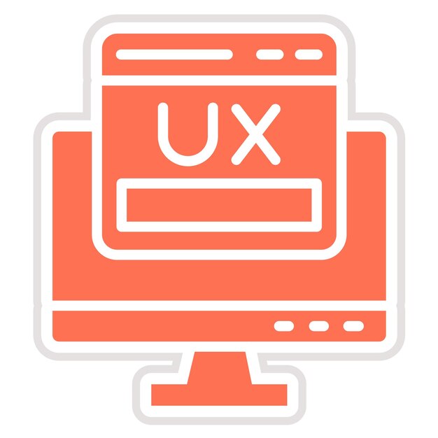 Ux Vector Icon Design Illustration