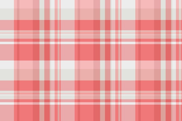 valentines day pattern background check smooth seamless tartan vector full fabric plaid texture textile in light and white colors